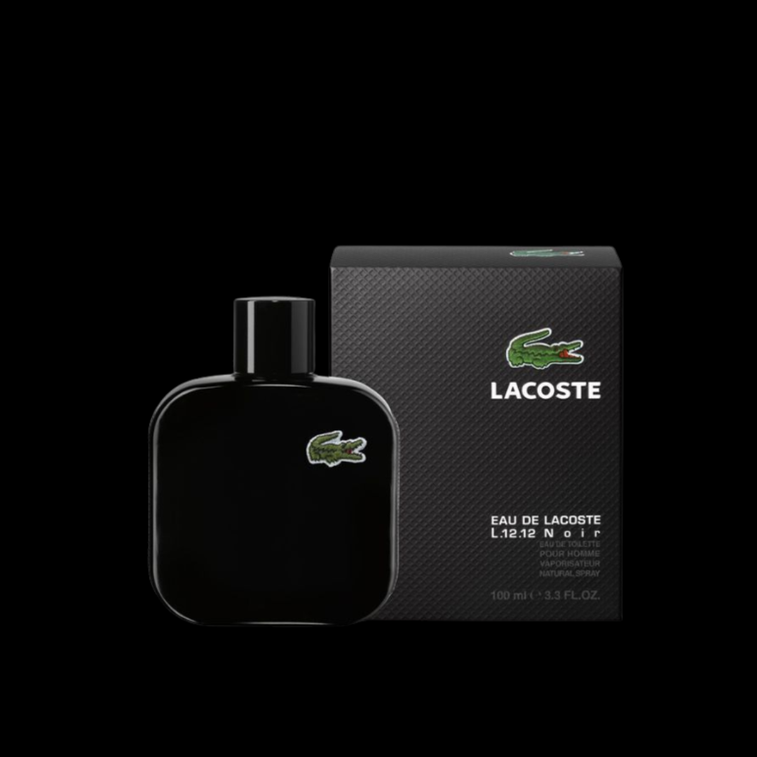 LACOSTE L.12.12 NOIR — Elegancia Nocturna Masculina