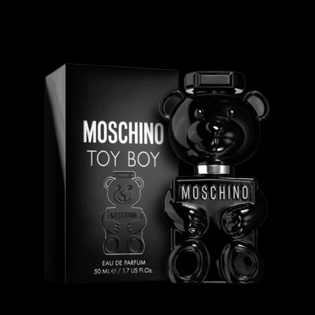 TOY BOY MOSCHINO — Elegancia Seductora Masculina